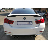 F82 M4 MP style carbon fiber boot spoiler