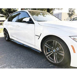 F82 M4 PSM style carbon fiber side skirts
