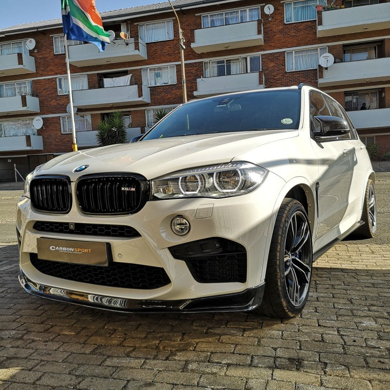 F85 X5M RKP style carbon fiber front lip