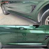 F97 F98 X3M X4M 3D style carbon fiber side skirt