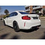 F87 M2 3D style carbon fiber side skirts