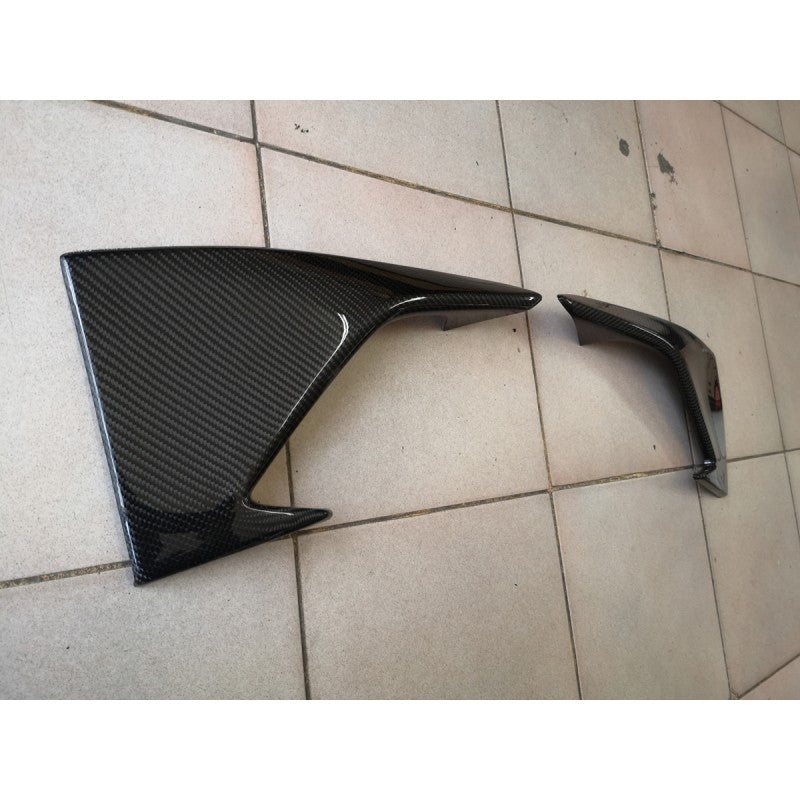 F87 M2 carbon fiber front bumper upper trim