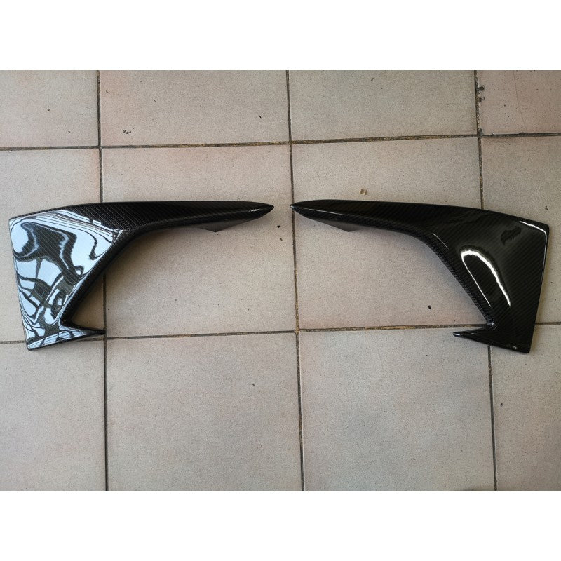 F87 M2 carbon fiber front bumper upper trim