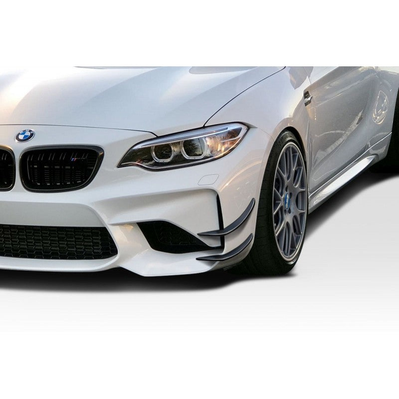 F87 M2 carbon fiber front canards