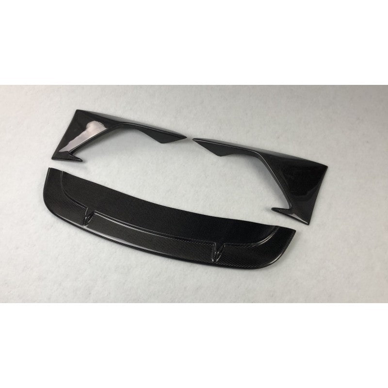 F87 M2 carbon fiber front lip & upper trim
