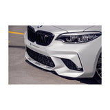 F87 M2 S style carbon fiber front lip