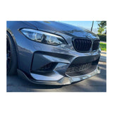 F87 M2 CS style carbon fiber front lip