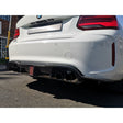 F87 M2 F1-style carbon fiber rear diffuser