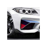 F87 M2 MP style carbon fiber front splitter