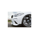 F87 M2 MP style carbon fiber front splitter