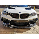 F87 M2 MTC style carbon fiber front lip