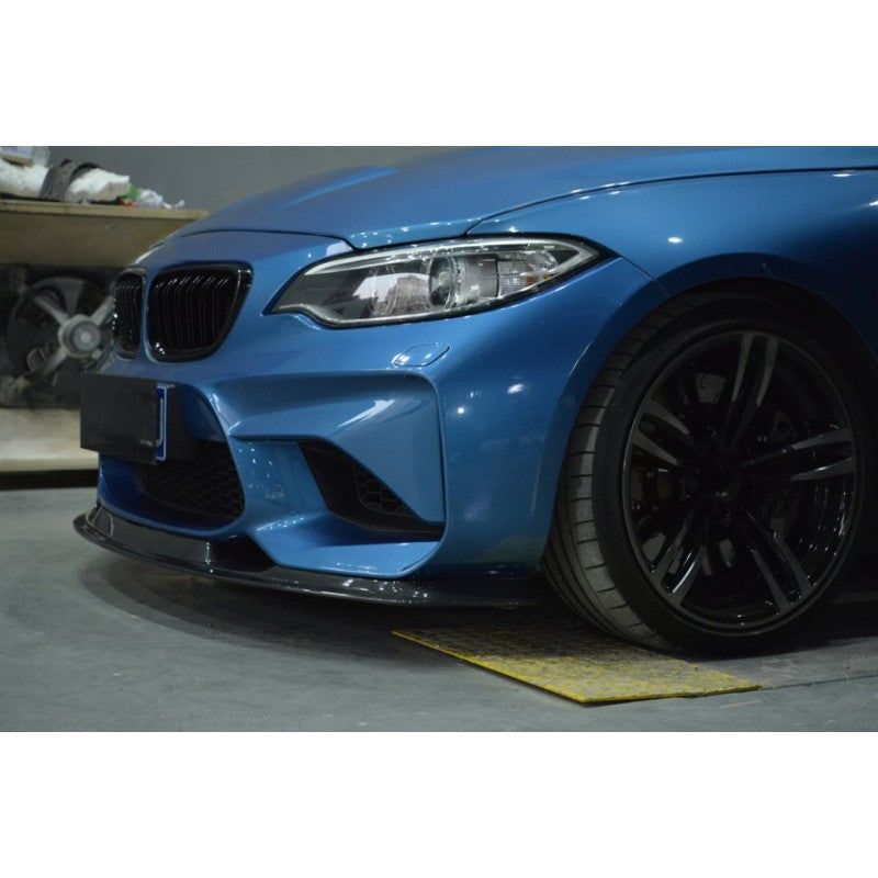 F87 M2 MTC style carbon fiber front lip