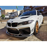 F87 M2 MTC style carbon fiber front lip