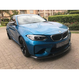 F87 M2 MTC style carbon fiber front lip