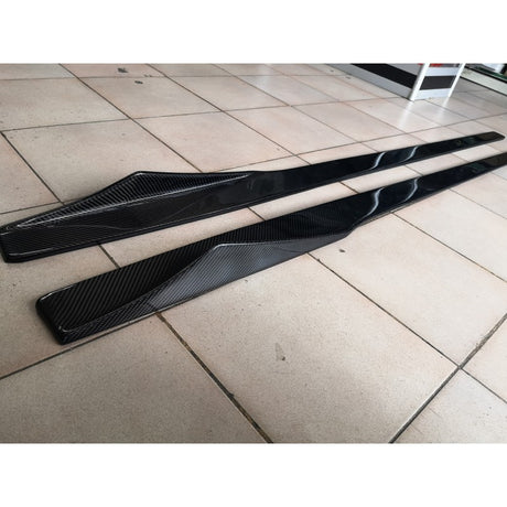 F87 M2 MTC style carbon fiber side skirts