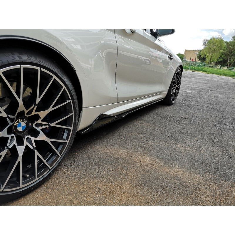 F22 F87 MTC style side skirts