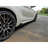 F22 F87 MTC style side skirts