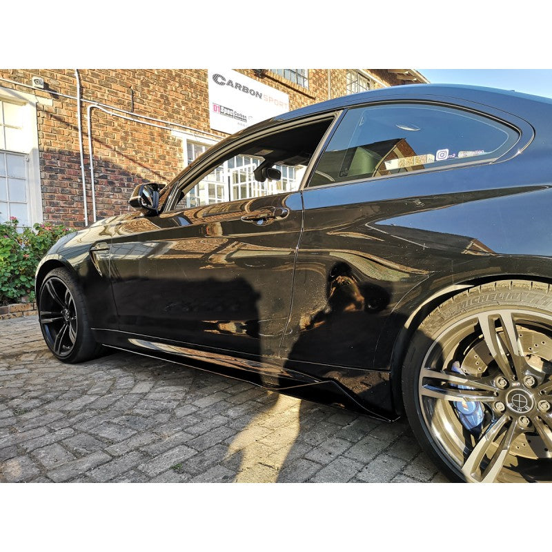 F22 F87 MTC style side skirts