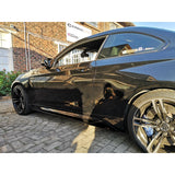F22 F87 MTC style side skirts