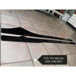 F22 F87 MTC style side skirts