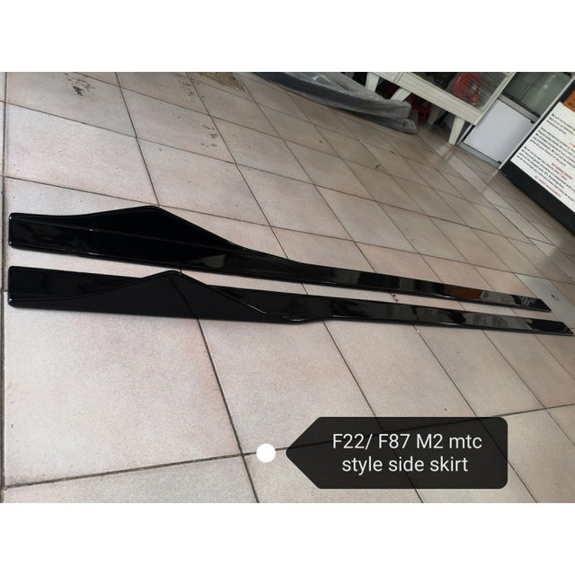 F22 F87 MTC style side skirts