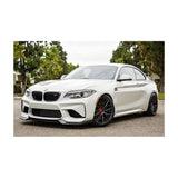 F87 M2 V style carbon fiber front lip