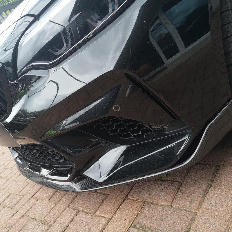 F87 M2C MP style carbon fiber front lip