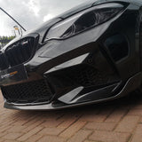 F87 M2C MP style carbon fiber front lip