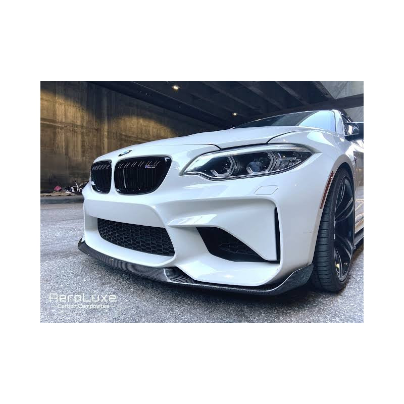 F87 MP style carbon fiber front lip