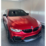 F80 M3 / F82 M4 Laptorr style carbon fiber front lip