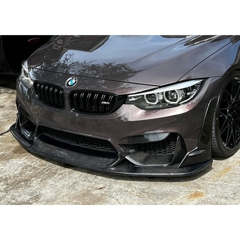 F80 M3 / F82 M4 Laptorr style carbon fiber front lip