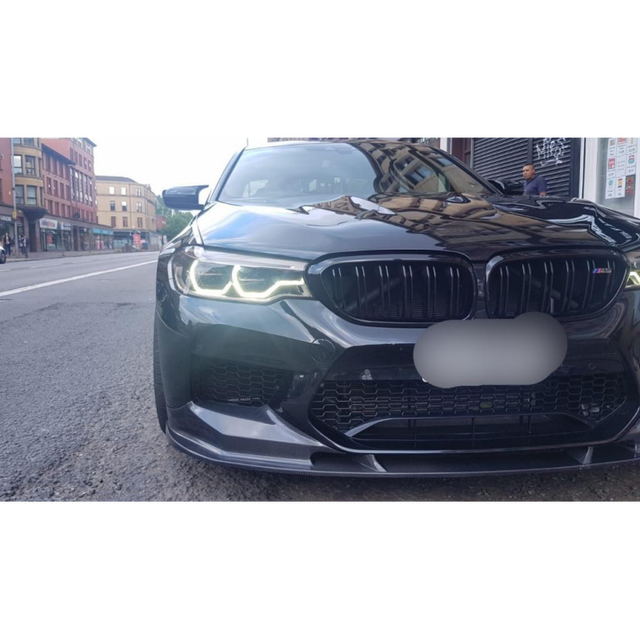F90 LCI M5 competition 3D style carbon fiber front lip