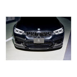 F90 M5 3D style carbon fiber front lip