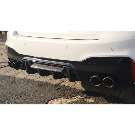 F90 M5 MP style carbon fiber rear diffuser (small)