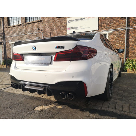 F90 M5 MP style carbon fiber rear diffuser (small)
