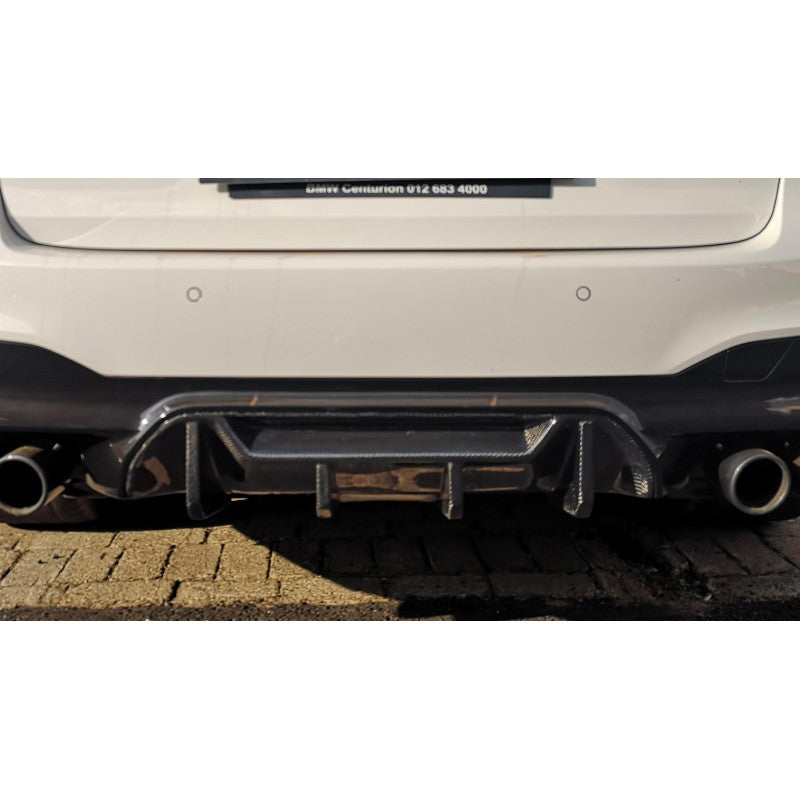 F90 M5 MP style carbon fiber rear diffuser (small)
