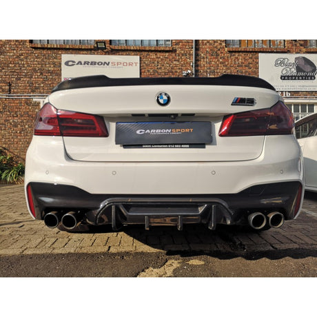 F90 M5 MP style carbon fiber rear diffuser (small)
