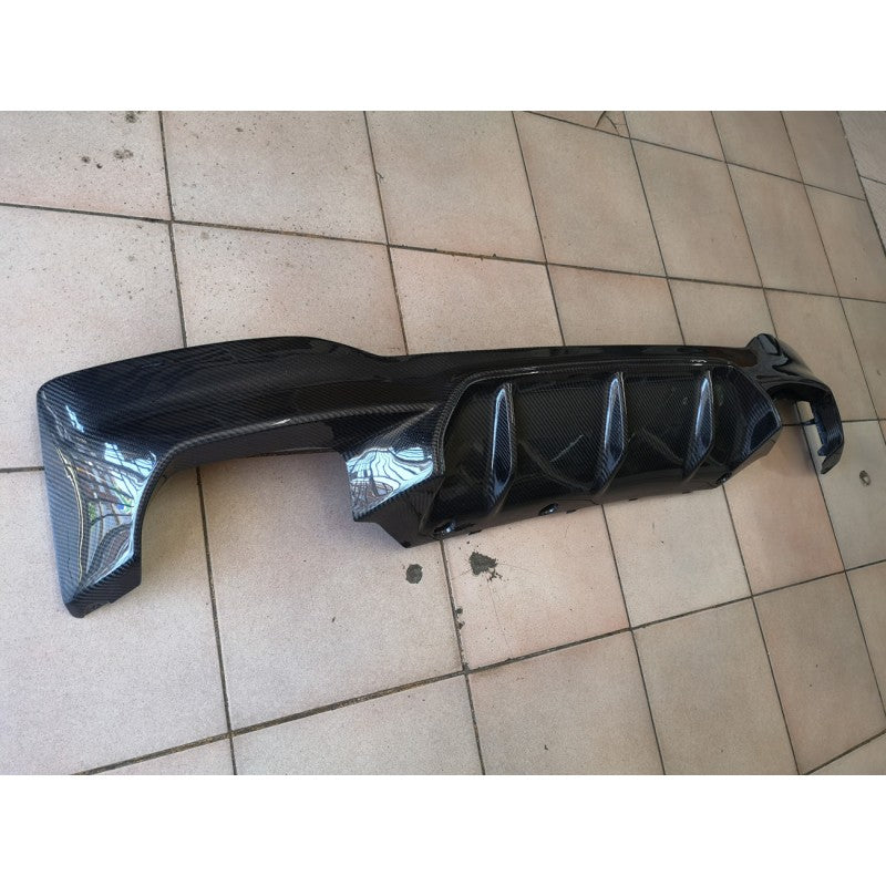 G30 F90 M5 MP style carbon fiber rear diffuser