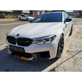F90 M5 MP style carbon fiber splitters