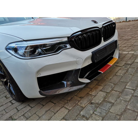 F90 M5 MP style carbon fiber splitters