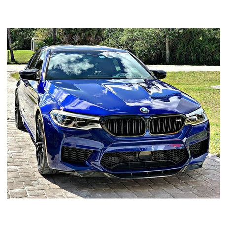 F90 M5 RKP style carbon fiber front lip