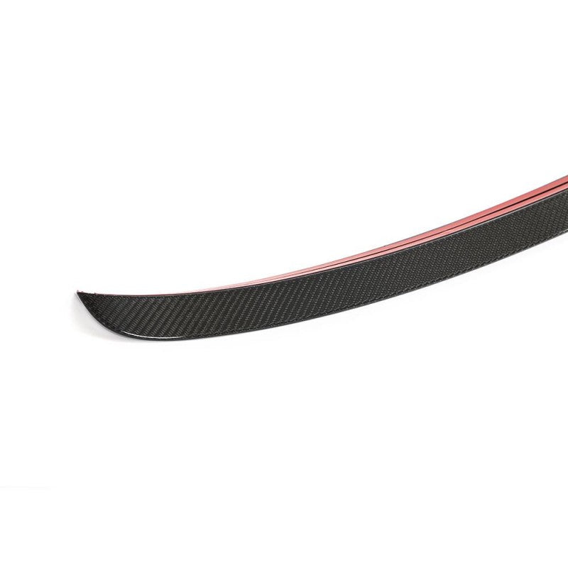 F97 X3M carbon fiber rear middle spoiler