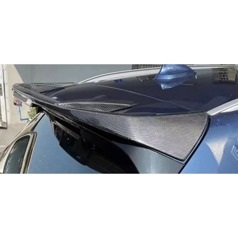 G01 X3 carbon fiber roof spoiler