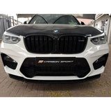 F97 X3M / F98 X4M 3pcs front lip