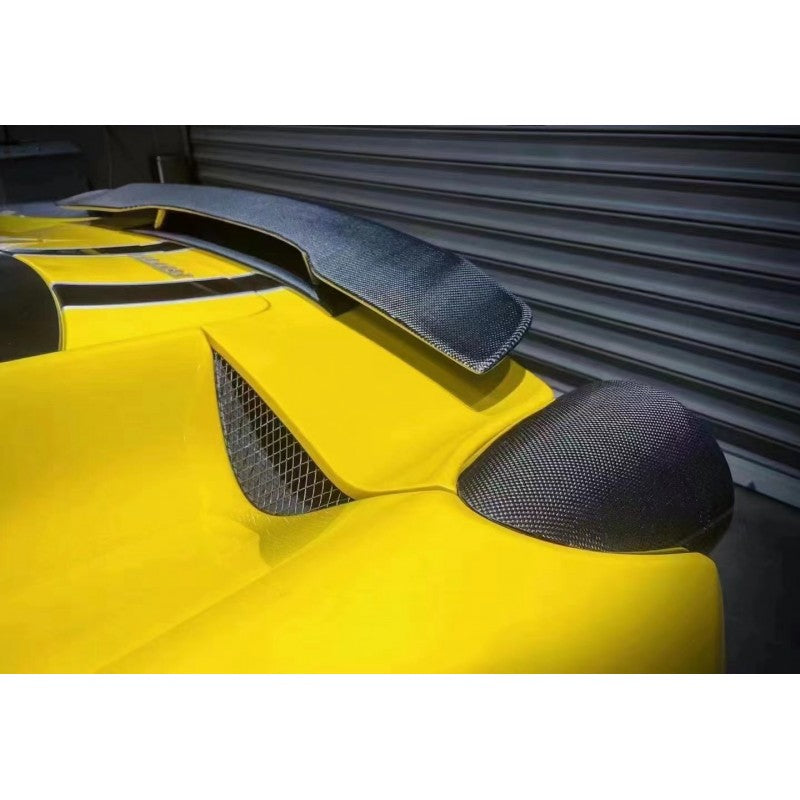 Ferrari 458 carbon fiber boot spoiler