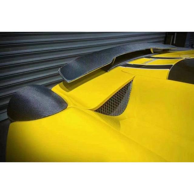 Ferrari 458 carbon fiber boot spoiler