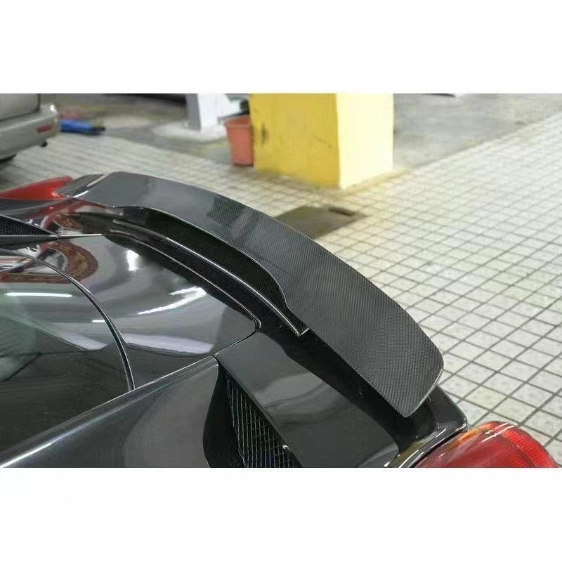 Ferrari 458 carbon fiber boot spoiler
