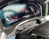 BMW Pre LCI G80/G81/G82/G83 Carbon Fiber Gauge Cluster Trim