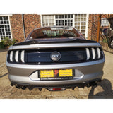 Ford Mustang 2015+ V style Carbon fiber boot spoiler
