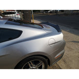 Ford Mustang 2015+ V style Carbon fiber boot spoiler